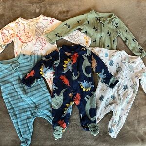 Newborn Dinosaur Sleep n Play Bundle